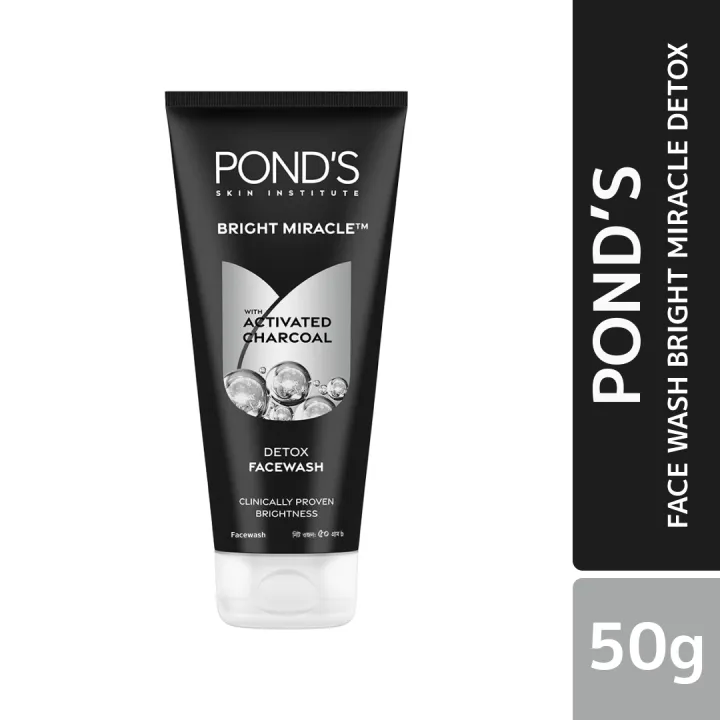 BDyana Pond's Face Wash Bright Miracle Detox 50gm | null