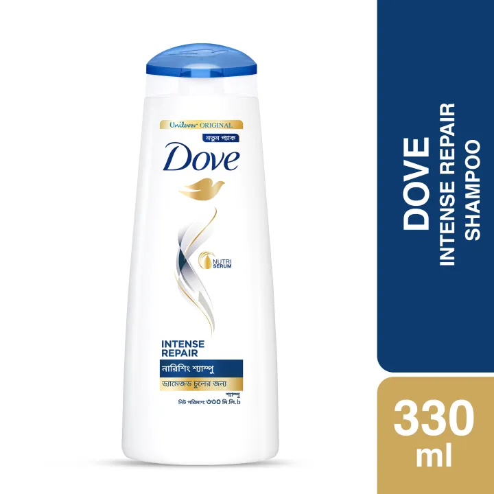 BDyana Dove Shampoo Intense Repair 330ml | null